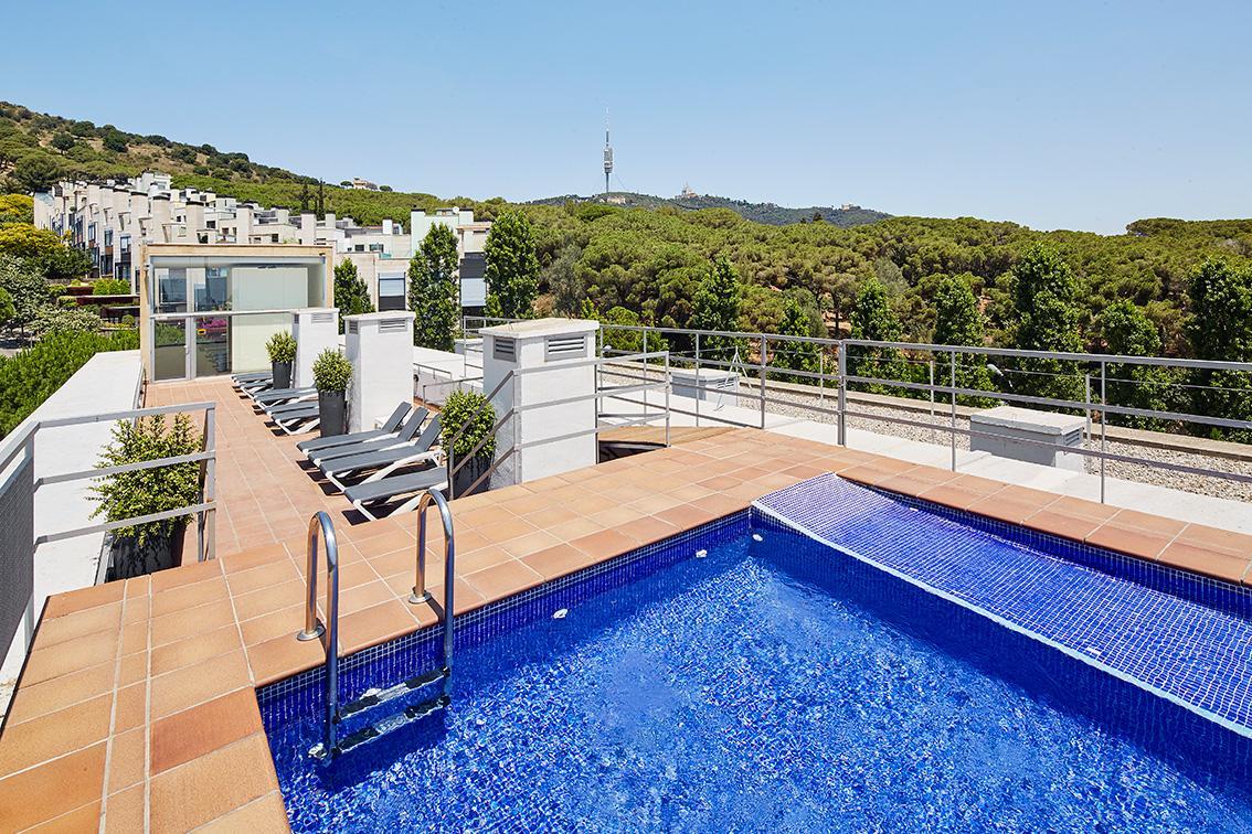 Residencia Universitaria Sarria Apartment บาร์เซโลนา ภายนอก รูปภาพ